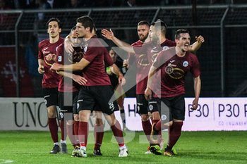 2019-05-29 - L´Arezzo giosce per il gol del pareggio - PLAYOFF II TURNO FASE NAZIONALE - AREZZO VS PISA 2 - 3 - ITALIAN SERIE C - SOCCER